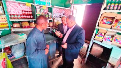 بمناسبة عيد الأضحى المبارك:  وكيل زراعة البحيرة يتفقد منافذ بيع اللحوم الطازجة والسلع الغذائية